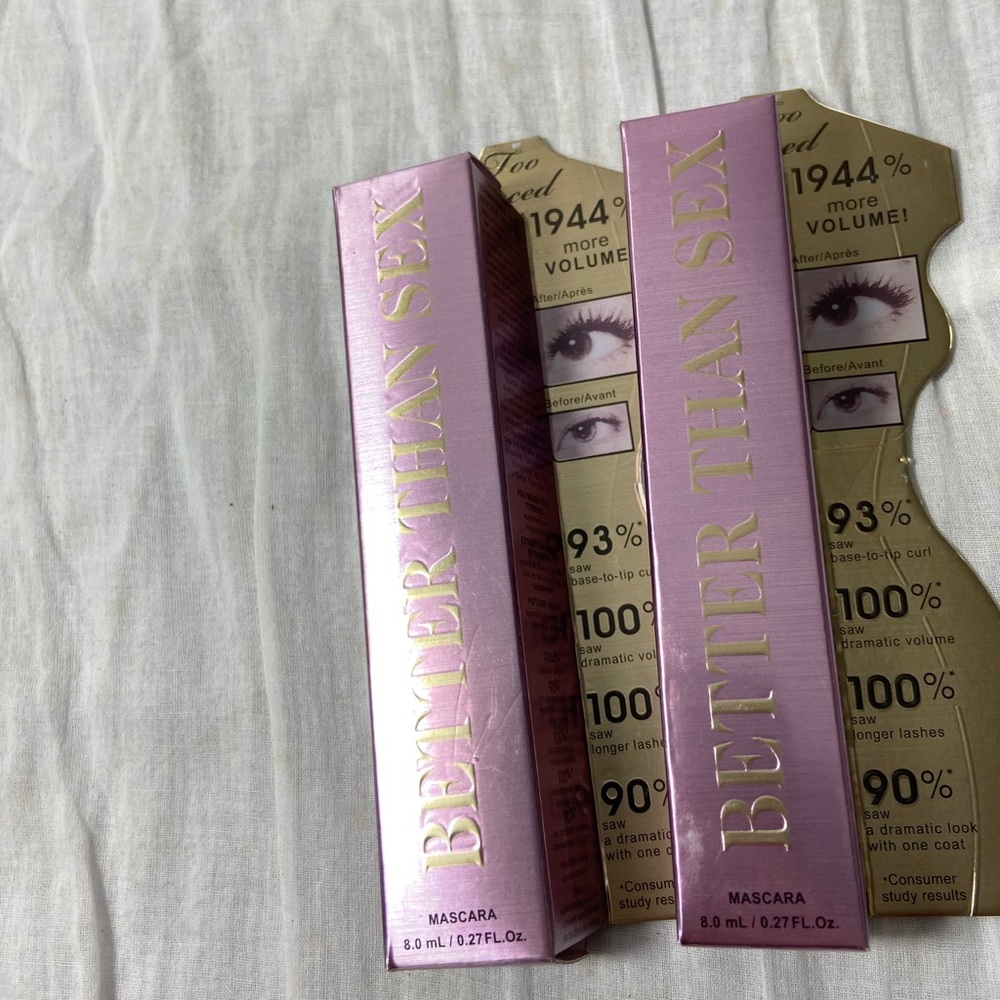 NEW Too Faced Better Than Sex Mascara